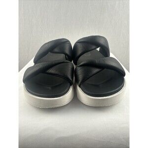 Sorel Viibe Twist Slide Puffy Black Size 6